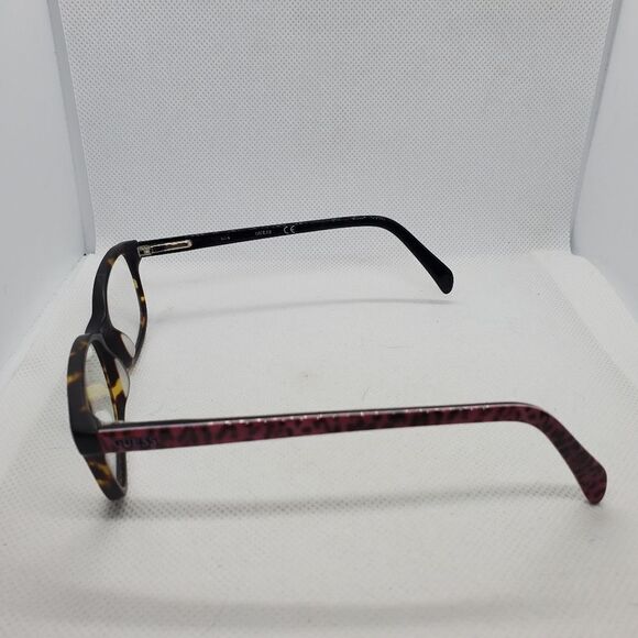 Guess Brown & Pink Tortoiseshell Prescription Glasses Frames - Picture 6 of 9
